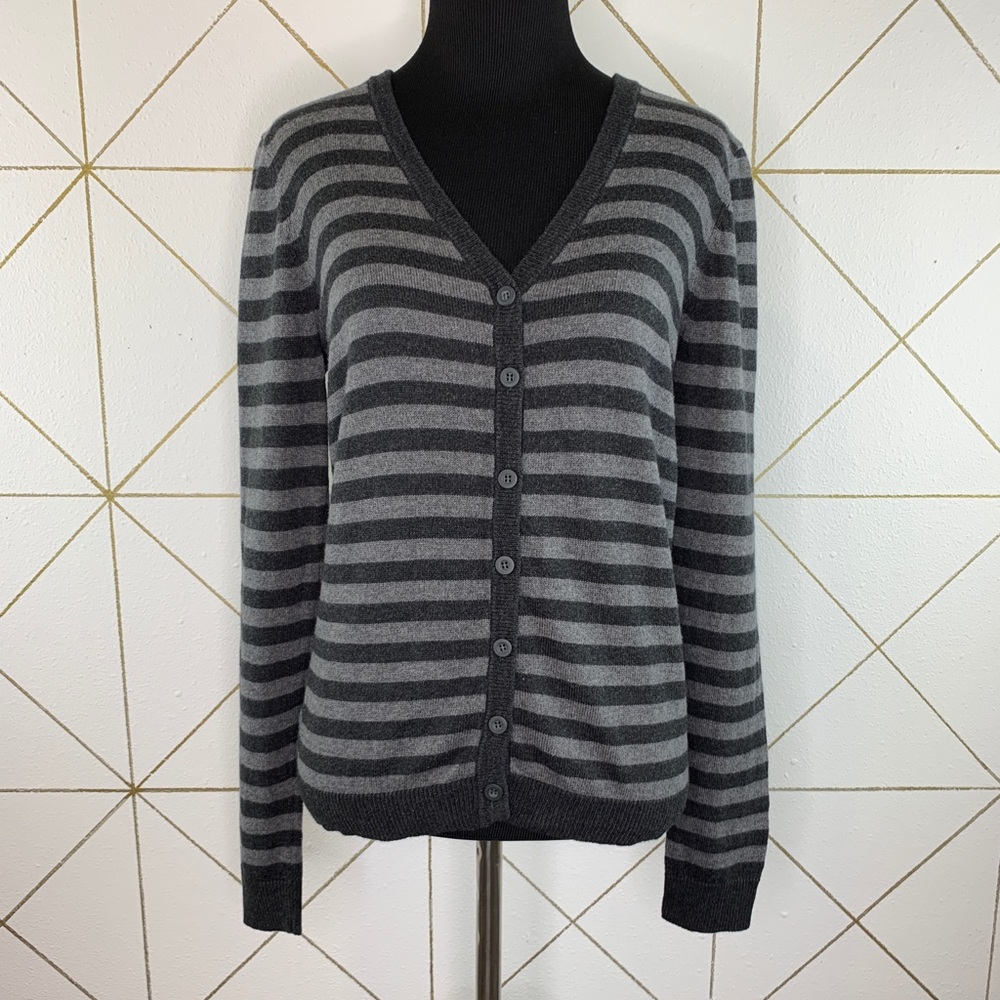 Anthropologie Tabitha Striped Cardigan Size Small